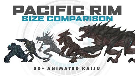how big is mega kaiju in pacific rim|Pacific Rim Kaijus Size Comparison .